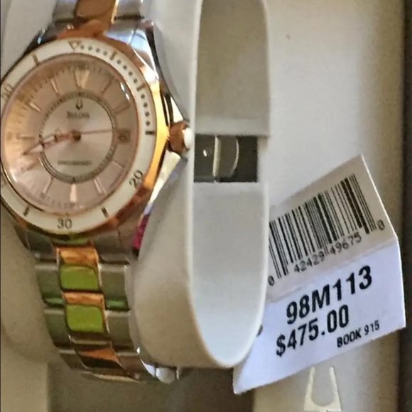 Stunning Brand New Women's Bulova Precisionist Collection Two-Toned Watch - Picture 2 of 7